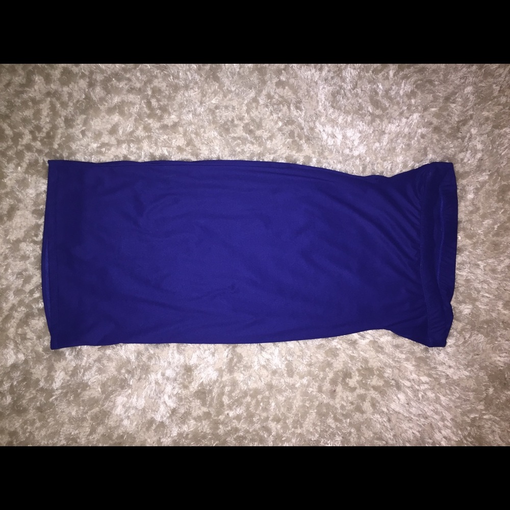Blue Tube Dress